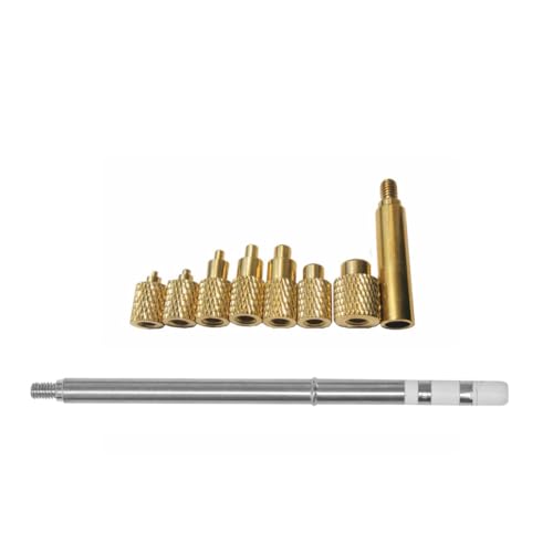 Luobannm 3D -Drucker -Wärme -Set -Einsatz -Wärme -Set -Einsatzwerkzeug für SH72 und SH73 Löten M2 Bis M8 Messing Knurled Nut Wärme Set Einsatzwerkzeug von Luobannm