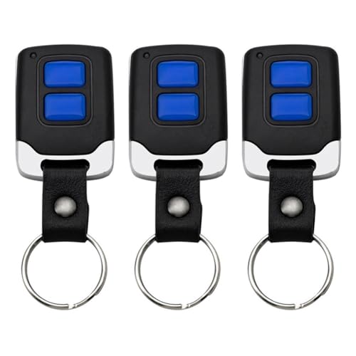 Luobannm 3pcs Garagentor Fernbedienung 433 MHz 2 Tasten Wireless Rolling Gate Controller mit Klonkopiefunktion Garage Luobannm 3pcs Garagentor Fernbedienung 433 MHz 2 Tasten Wireless Rolling Gate Controller mit Klonkopiefunktion Garage von Luobannm