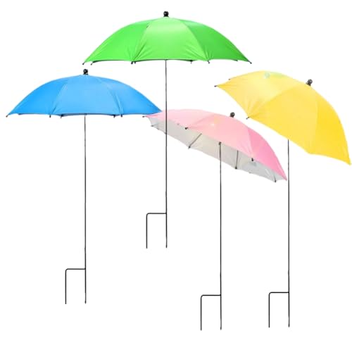 Luobannm 4 Stcs Pflanzenschirme für Außenpflanzen Pflanzen Regenschirme für Topfpflanzen Gartenbetten für Topfpflanze, Gartenbett Blumentopf von Luobannm