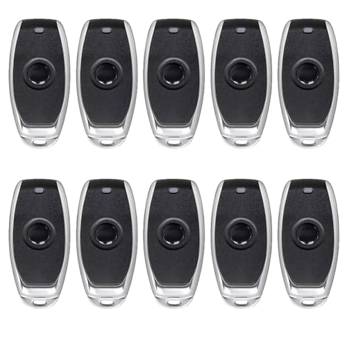 Luobannm 433 MHz 1 CH-Taste Fernbedienung Schalter Sender Wireless Controller für Smart Home Garagentor 10 Stück von Luobannm