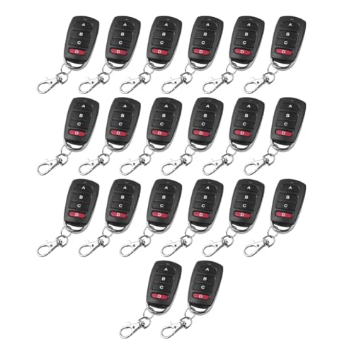 Luobannm 433MHz Fernbedienung Elektrischer Garagentoröffner Wireless Controller Duplicator Cloning Code Transmitter 20 Stück Luobannm 433MHz Fernbedienung Elektrischer Garagentoröffner Wireless Controller Duplicator Cloning Code Transmitter 20 Stück von Luobannm