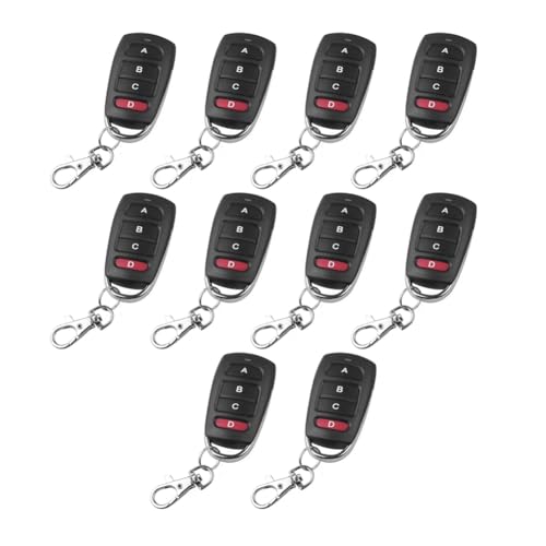 Luobannm 433MHz Kopie Fernbedienung Elektrische Garagentoröffner Drahtloser Controller Duplikator Kloncode-Sender 10 Stück Luobannm 433MHz Kopie Fernbedienung Elektrische Garagentoröffner Drahtloser Controller Duplikator Kloncode-Sender 10 Stück von Luobannm