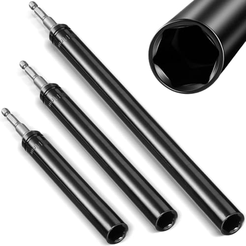Luobannm 9/16 "Elektromutentreiber mit 1/4" Hex -Schaft für Lange Schrauben für Overhead -Befestigungsanwendungen von Luobannm