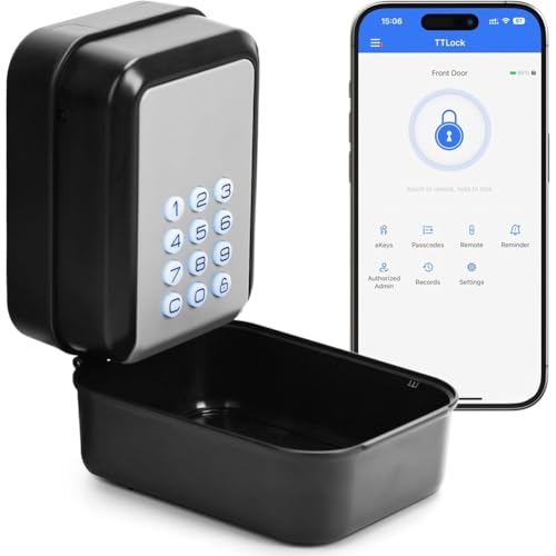 Luobannm APP-Gesteuerte Elektronische Bluetooth Smart-Taste-Sperrkasten mit Pin-Code-Typ für -Real Estate Agent Office Luobannm APP-Gesteuerte Elektronische Bluetooth Smart-Taste-Sperrkasten mit Pin-Code-Typ für -Real Estate Agent Office von Luobannm