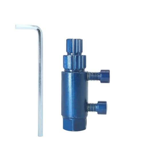 Luobannm Beschädigter Schraubenentferner-Satz für 1/2-3/4-1 DN15/20/25 Rohrgewindeentfernungswerkzeug für Gebrochene Gewinde in Wasserhähnen/Winkeleinsatzventilen Rohrreparatur-Ausbohrwerkzeugsat von Luobannm