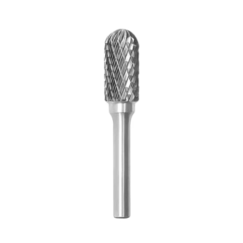 Luobannm Carbid -Rotary Burr Einer/Doppelschlitz -Schafttyp mit Tungstenstahl -Stahlstahltyp Doppel -Set von Luobannm