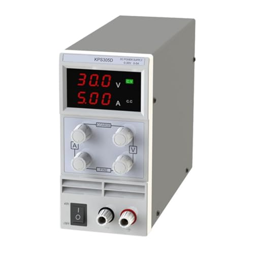 Luobannm DC-Netzteil Variabel 30V 5A Spannungsregler Schaltbare Variable Werkzeugquelle 30V DIY Stromversorgung mit Kabel 0~30V Geregeltes Gleichstromnetzteil mit Digitalem Display EU-Stecker Luobannm DC-Netzteil Variabel 30V 5A Spannungsregler Schaltbare Variable Werkzeugquelle 30V DIY Stromversorgung mit Kabel 0~30V Geregeltes Gleichstromnetzteil mit Digitalem Display EU-Stecker von Luobannm