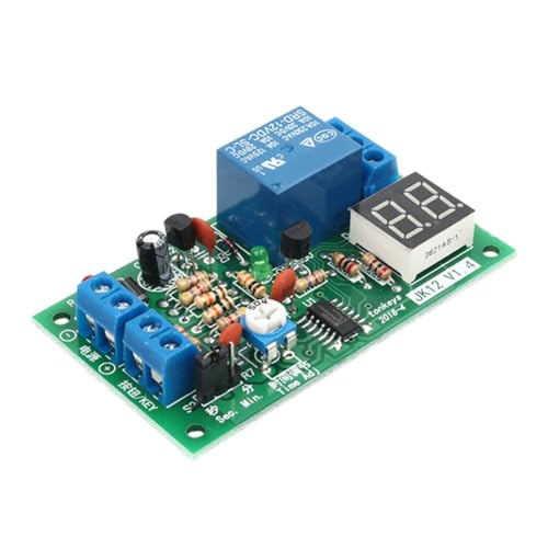 Luobannm DC12V LED-Anzeige Countdown-Timer Verzögerung Ausschalten Relaisschaltermodul von Luobannm