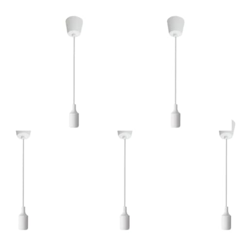 Luobannm E27 Hanging Lampenhalter Silikon -Basis Deckenleuchte Leuchtsteck für Esszimmer für Küchenanhänger Lampenbasis von Luobannm
