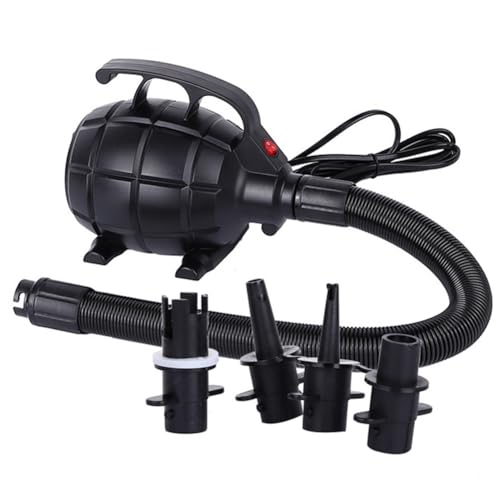Luobannm Elektrische Aufblaspumpe, Haushaltspumpe für Yogamatte, Zelt, Aufblasbares Kissen, Luftbett, Luftmatte, 500 W, Luftpumpe, EU-Stecker Luobannm Elektrische Aufblaspumpe, Haushaltspumpe für Yogamatte, Zelt, Aufblasbares Kissen, Luftbett, Luftmatte, 500 W, Luftpumpe, EU-Stecker von Luobannm