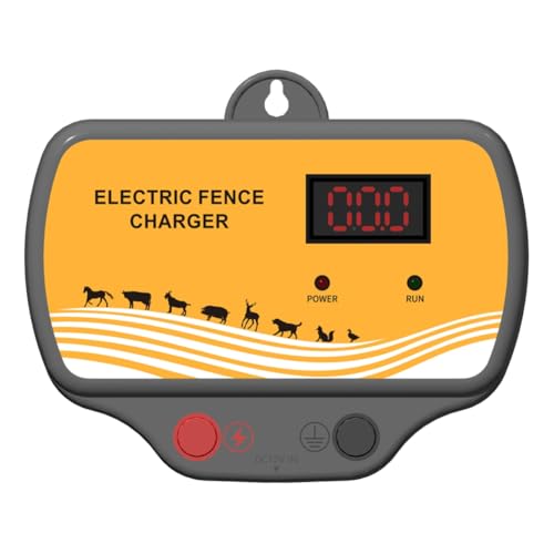 Luobannm Elektrischer Zaun für Viehstock -Eindämmung für die Eindämmung Von Vieh und Verhinderung Von Wildtieren, die Den EU -Stecker Elektronischer Zaunwirt Eindringen Luobannm Elektrischer Zaun für Viehstock -Eindämmung für die Eindämmung Von Vieh und Verhinderung Von Wildtieren, die Den EU -Stecker Elektronischer Zaunwirt Eindringen von Luobannm