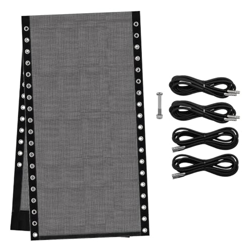 Luobannm Ersatzgewebe für Den Stuhl mit Dem Schwerpunkt mit 4 Bungee -Kabel für Den Außenstuhl für die Schlinge Outdoor - -Lounge -Rampengarten Schwarz Luobannm Ersatzgewebe für Den Stuhl mit Dem Schwerpunkt mit 4 Bungee -Kabel für Den Außenstuhl für die Schlinge Outdoor - -Lounge -Rampengarten Schwarz von Luobannm