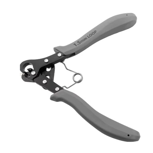 Luobannm Für Drahtrollzable 1,5/2,25/3,0 mm Runde Nasenzange für Drahtwickeln Biegung Reparatur Schmuck Herstellung DIY -Werkzeug von Luobannm