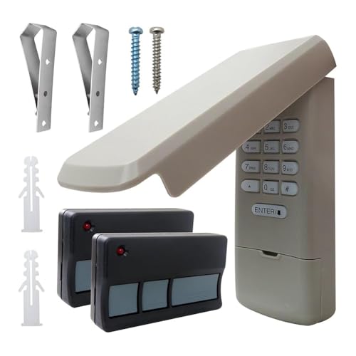 Luobannm Für Gelb Lernen Kompatible 373 Garagentoröffner Fern -Tastatur -Tastatur für 8010.8065 8075.8155 8160.8165 8355.8360 Luobannm Für Gelb Lernen Kompatible 373 Garagentoröffner Fern -Tastatur -Tastatur für 8010.8065 8075.8155 8160.8165 8355.8360 von Luobannm