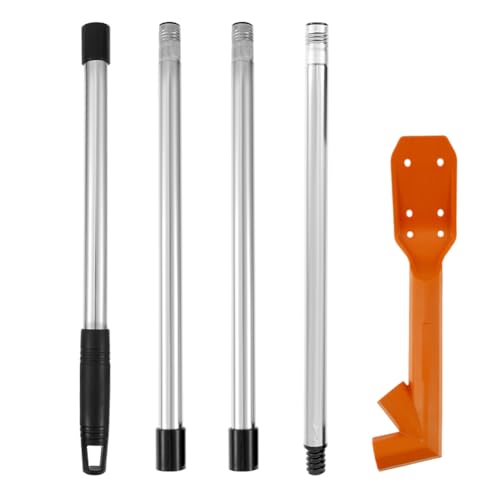 Luobannm Für Street Garden Garten Drain DeLlogger Blattrohr Sauberer Werkzeug mit Langem Griffschaufel Ergonomisches Dach von Luobannm