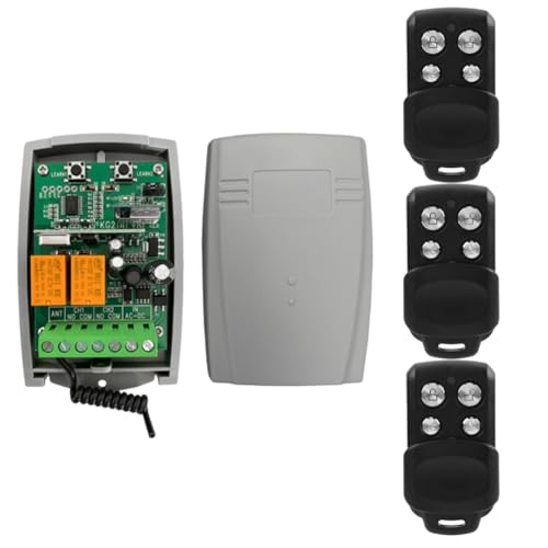 Luobannm Garagentor-Fernbedienung 433,92MHz Fernbedienung Universal Festcode Geeignet für Smart Homes Geeignet für Elektrische Garagentore Luobannm Garagentor-Fernbedienung 433,92MHz Fernbedienung Universal Festcode Geeignet für Smart Homes Geeignet für Elektrische Garagentore von Luobannm