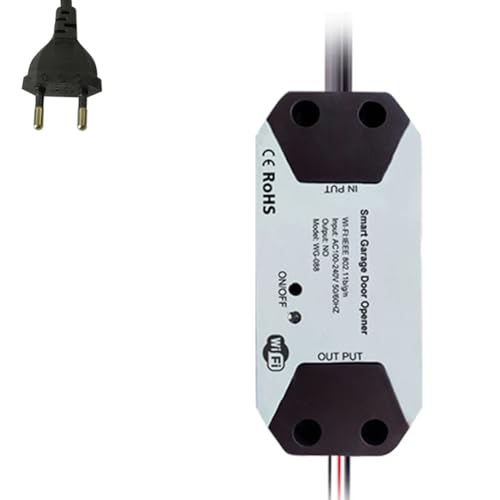 Luobannm Garagentorsteuerung Türöffner Automatisch WiFi Smart Home EU Stecker Luobannm Garagentorsteuerung Türöffner Automatisch WiFi Smart Home EU Stecker von Luobannm