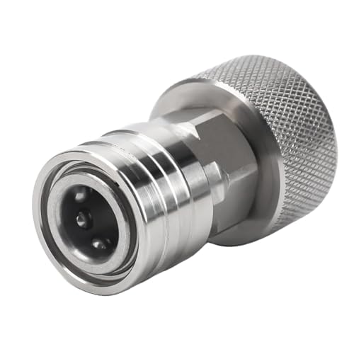 Luobannm Gartenschlauch-Zu-Hochdruckreiniger-Adapter, 3/4 Ght auf 1/4 Schnellkupplung, Zu-Hochdruckreiniger-Anschluss von Luobannm
