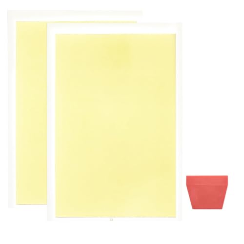 Luobannm Gravurpapier-Papierblanko mit Geeignet für Metall, Keramik, Glas, Fasermarkierung A von Luobannm