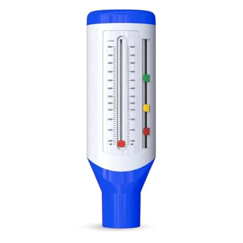 Luobannm Handheld -Mechanisches Anemometer für PEF, Luftströmungsgeschwindigkeitsströmungsmesser -Überwachungsinstrument von Luobannm