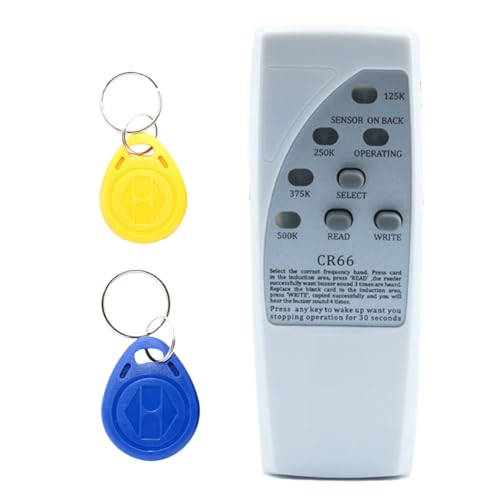 Luobannm Handheld RFID Smart Chip Writer+2x5200 Schlüsselbund 125kHz ID Kopierer Duplicator ID Tags Programmierer für EM4305 T5577 Luobannm Handheld RFID Smart Chip Writer+2x5200 Schlüsselbund 125kHz ID Kopierer Duplicator ID Tags Programmierer für EM4305 T5577 von Luobannm