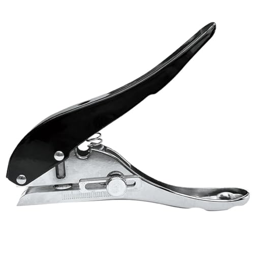 Luobannm Hidden Loch Stanzwerkzeug 10mm Handbuch Kantenbänder PVC -Brett Holzbearbeitung Leder Hole Maker von Luobannm