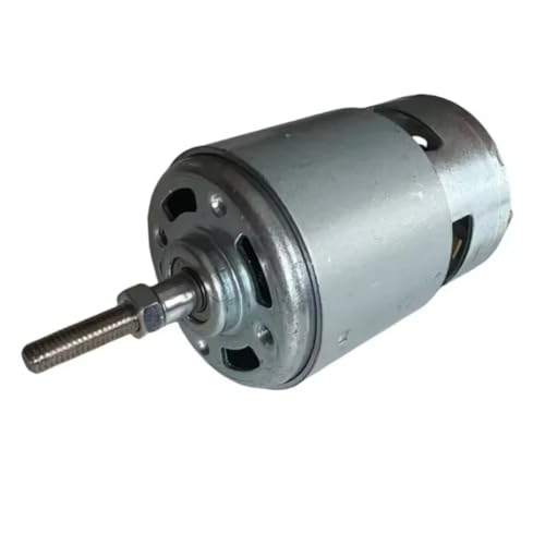 Luobannm Hochleistungs-775-Gleichstrom-Elektromotor, 21 V, Doppellagermotor, Elektrischer Rasenmäher mit Bürstenmotor von Luobannm