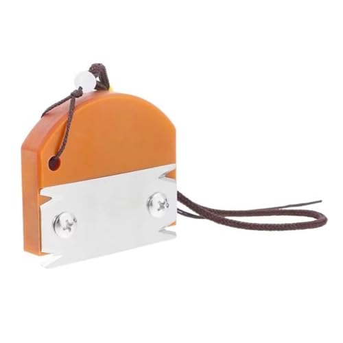 Luobannm Kantenbänder Trimmer Trimmmesser Holzkammer Ecke Holzbearbeitungsfilet -Schaberplatine Debring Tool Orange von Luobannm