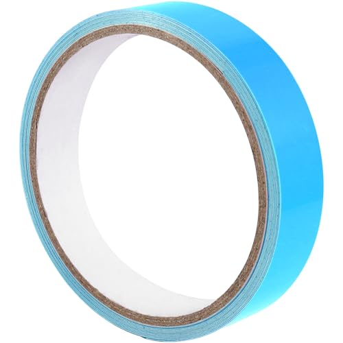 Luobannm Klebeband Leuchtband Nachtleuchtendes Selbstleuchtendes Fluoreszierendes Band Leuchtstreifen im Dunkeln Leuchtendes Band Blau von Luobannm