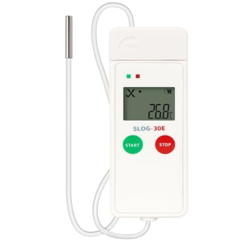Luobannm LCD-Anzeige USB-Temperatur-Temperaturdaten Logger 65000 Legt Datalogger PDF Report-30-70 ℃ Rekorder für Lebensmittelmedikamente von Luobannm