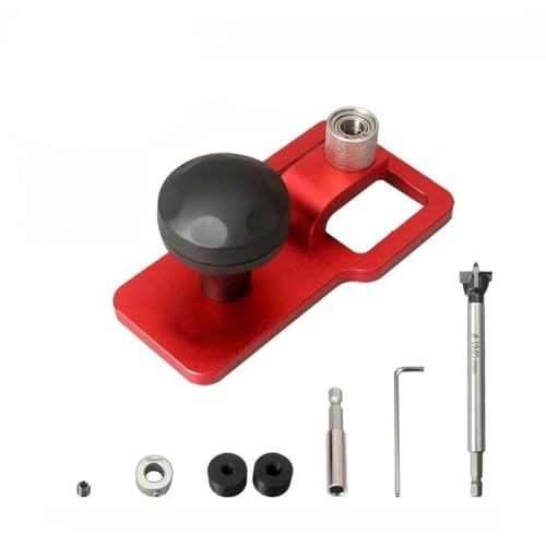 Luobannm Lokatoröffner Sphärischer 19mm Vertikaler Desktop -Leitungsscharnier -Loch -Bohrwerkzeug Holzbearbeitungstool von Luobannm
