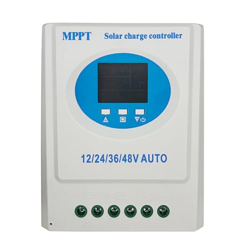 Luobannm MPPT 100A Solarladeregler 12V 24V 36V 48V Dual USB mit LCD-Display für Blei-Säure-Lithium-Batterie Solarpanel A Luobannm MPPT 100A Solarladeregler 12V 24V 36V 48V Dual USB mit LCD-Display für Blei-Säure-Lithium-Batterie Solarpanel A von Luobannm