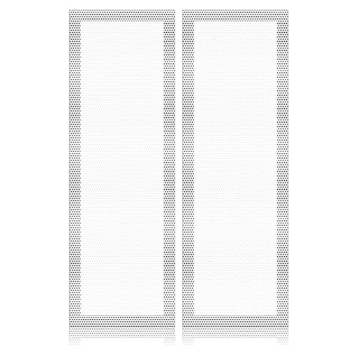 Luobannm Magnetische Lüftungsabdeckungen für Den Heimboden, 10,2 X 30,5 cm, Magnetische Bodenlüftungsabdeckungen, Einfach zu Installierende PVC-Bodenregisterabdeckung A von Luobannm
