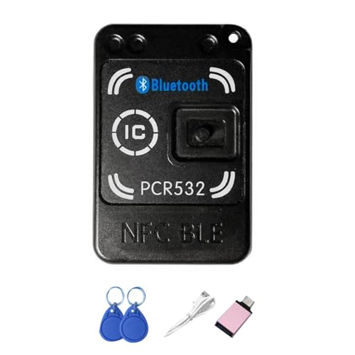 Luobannm NFC Mini 532 RFID NFC BLE Kopierer 13,56 MHz Kartendecoder Duplizierer Englische Version Vollständige Dekodierungsfunktion Smartcard-Schlüssel von Luobannm