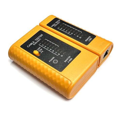 Luobannm Netzwerkkabeltester Kabel LAN Tester RJ45 RJ11 RJ12 CAT5 UTP LAN Kabeltester RJ45 RJ11 Draht Telefonleitung Detektorwerkzeug Luobannm Netzwerkkabeltester Kabel LAN Tester RJ45 RJ11 RJ12 CAT5 UTP LAN Kabeltester RJ45 RJ11 Draht Telefonleitung Detektorwerkzeug von Luobannm
