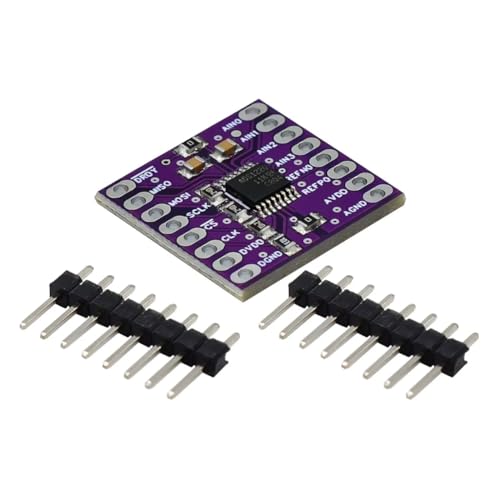 Luobannm Niedrig Leistung ADS1220 ADC 24-Bit-Analog-Zu-Digital-Wandlermodul I2C 24-Bit-Konverter von Luobannm