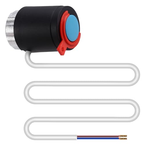 Luobannm Normalerweise Geschlossenes Fußbodenheizungsventil für Fußbodenheizungsthermostate, AC 230 V, Elektrischer Stellantrieb, Verteiler M30x1,5 Luobannm Normalerweise Geschlossenes Fußbodenheizungsventil für Fußbodenheizungsthermostate, AC 230 V, Elektrischer Stellantrieb, Verteiler M30x1,5 von Luobannm