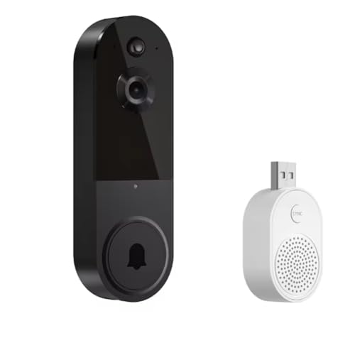 Luobannm Outdoor Drahtlose Türklingeln Bewegung Erkennung Digitaler Tür -Gucklöcher WiFi Video Intercom Ring Door Glocke Luobannm Outdoor Drahtlose Türklingeln Bewegung Erkennung Digitaler Tür -Gucklöcher WiFi Video Intercom Ring Door Glocke von Luobannm