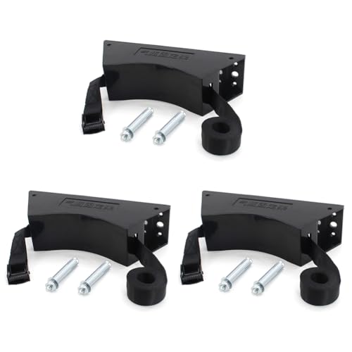 Luobannm Propanflaschenhalter, Wandhalterung für Gasflaschen, Halterung für Propanflaschen, Halterung für Propanflaschen mit Schrauben, 3er-Set von Luobannm