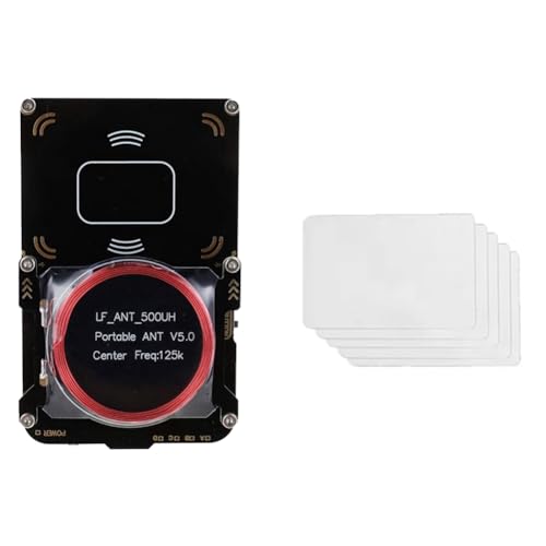 Luobannm Proxmark3 RFID-Kartenleser + 5XCUID-Karten-IC/ID-Schlüsselschreiber RFID-Duplikator NFC 5.0 Smart Chip Kopierer Programmer-Kit von Luobannm