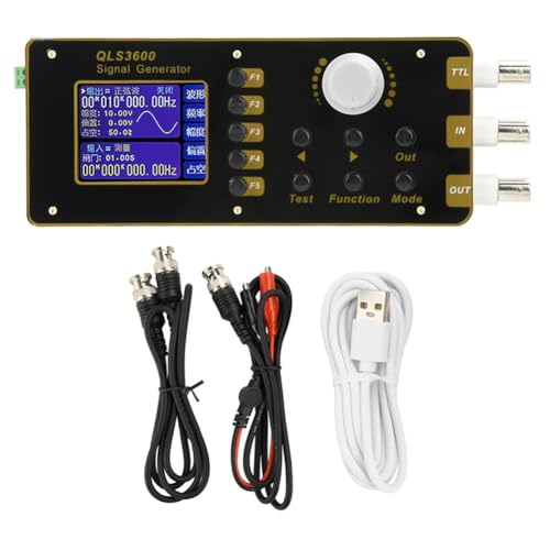 Luobannm QLS325S 2,4 DDS-Funktion/Arbiträrsignalgenerator/Frequenzmesser 30 MHz 0-10 V Hochpräziser Generator von Luobannm