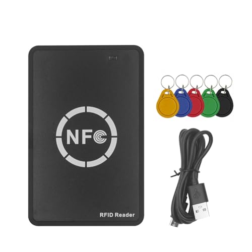 Luobannm RFID NFC Smart Chip Reader/Writer + 5XUID Schlüsselbund 125K 13.56M Kopierer RFID Duplikator Tag Kopie Klon ID IC Schlüssel Badge Kopie von Luobannm
