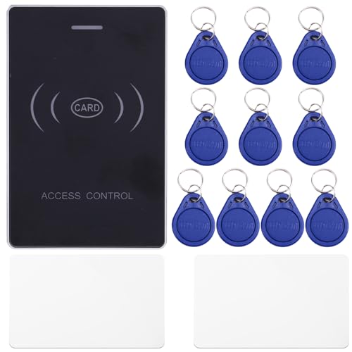Luobannm RFID-Türzugangskontrolle, Dualfrequenz-IC und ID-Karte, 9-24 V Stromversorgung mit 2 Mutterkarten, Kapazität für 20.000 Karten Luobannm RFID-Türzugangskontrolle, Dualfrequenz-IC und ID-Karte, 9-24 V Stromversorgung mit 2 Mutterkarten, Kapazität für 20.000 Karten von Luobannm
