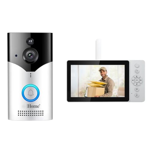 Luobannm SH054 5-Bildschirm, 4MP Drahtloses WLAN-Videotür, 1440p HD, 120-Grad-Weitwinkel-Tür-Zuschauerkamera Luobannm SH054 5-Bildschirm, 4MP Drahtloses WLAN-Videotür, 1440p HD, 120-Grad-Weitwinkel-Tür-Zuschauerkamera von Luobannm