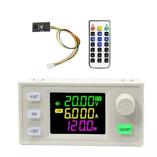 Luobannm SK120X CNC DC Reguliertes Netzteil+ IR Kit Bank 6-36V Bis 0-36V Stiefenaufwärts-/Abwärts-Konverter 120 W USB-Stabilisierte DC-DC von Luobannm