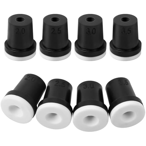 Luobannm Sandstrahldüsen-Spitzen-Set, Sandstrahlpistole, Keramikspitzen 2 Mm/2,5 Mm/3 Mm/3,5 mm (8 Stück) von Luobannm