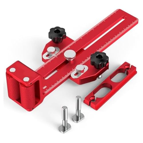 Luobannm Sicherheitsrolle Lager Dünn Rip Jig Tischsäge Jig Guide für Sich Wiederholende Schmale Streifenschnitte, Funktioniert mit Tischsäge, Bandsäge, Bandsäge von Luobannm