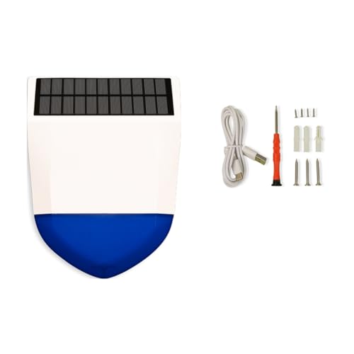 Luobannm Smart Sound and Light Sensor Intelligent Linkage Sensor Alarm für Gewächshaus Gemüsegarten Hoher Wasserdichter Pegel WiFi Solar Outdoor Smart Sound and Light Sensor von Luobannm