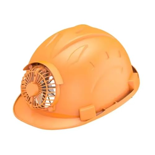 Luobannm Solar-Schutzhelm mit Lüfter, Eingebaute Klimaanlage, Kühlhelm, Sonnenschutz für Den Sommer, Ladekühlung von Luobannm
