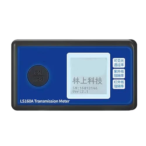 Luobannm Solarfilm-Transmission-Messgerät LS160 LS160 Zur Prüfung Von Fensterfolien mit UV- und IR-Abweisung Sowie Sichtbarem Lichtdurchgang. UV-Messgerät LS160A. von Luobannm